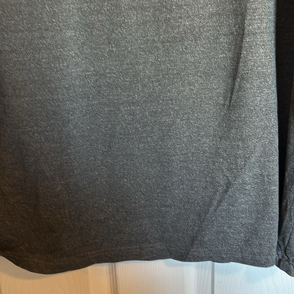 01. Algo men’s gray performance short sleeve henley shirt size XL - Picture 4 of 7
